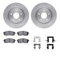 Dynamic Friction Co 6512-67391, Rotors with 5000 Advanced Brake Pads includes Hardware 6512-67391